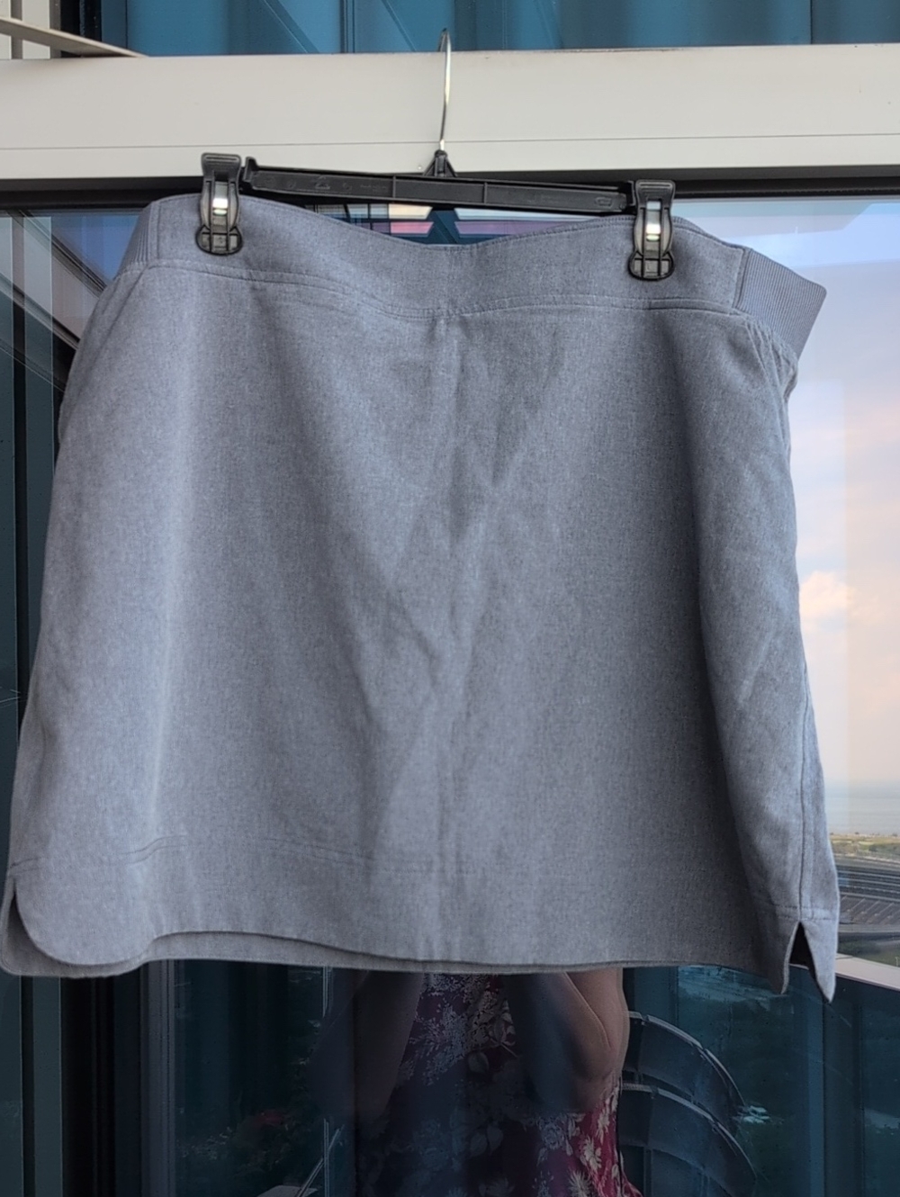 Women’s Gray Skort with Subtle A-Line